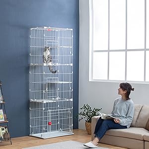 Amazon.co.jp: アイリスオーヤマ(IRIS OHYAMA) 猫 ケージ 3段