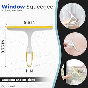 car interior cleaner squeegee for window cleaning car window cleaner shower squeegee rubber broom