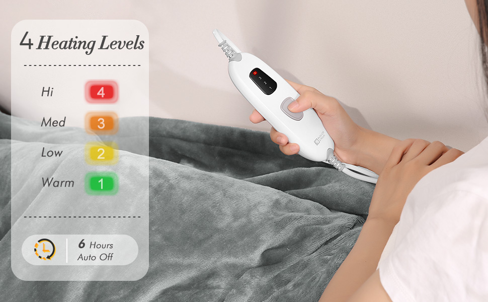 Electric Blanket Heated Throw
