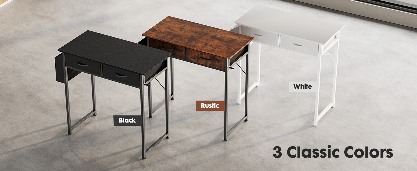 makeup desk work desk small desk with drawers office table