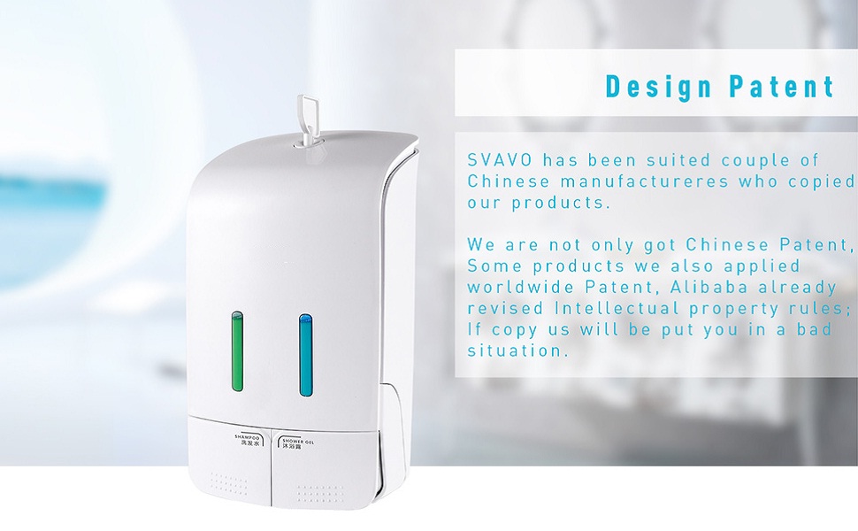 TARGET HYGIENE Manual Soap Dispenser Wall Mounted Manual Shampoo Shower