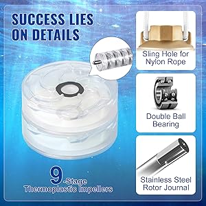 Pompa d'Acqua Sommergibile