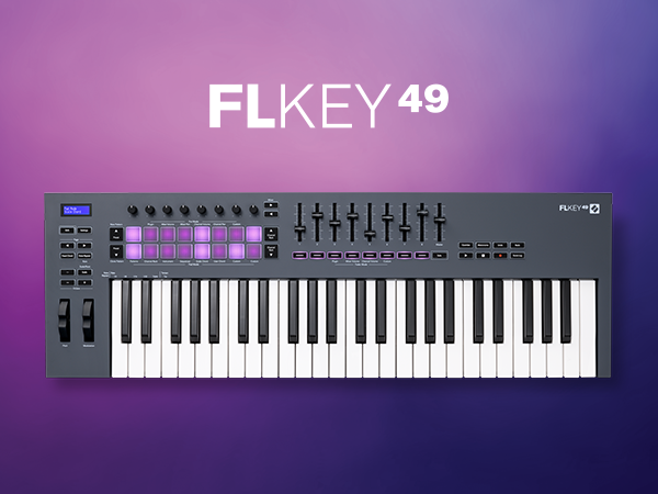 Novation FLkey 49, kontroler klawiatury MIDI — płynna