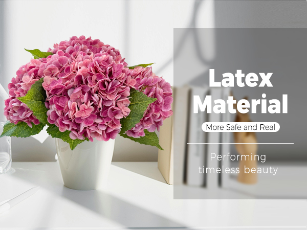 Amazon.com: ZYTUYO Magenta Pink 3 PCS 21in Hydrangea