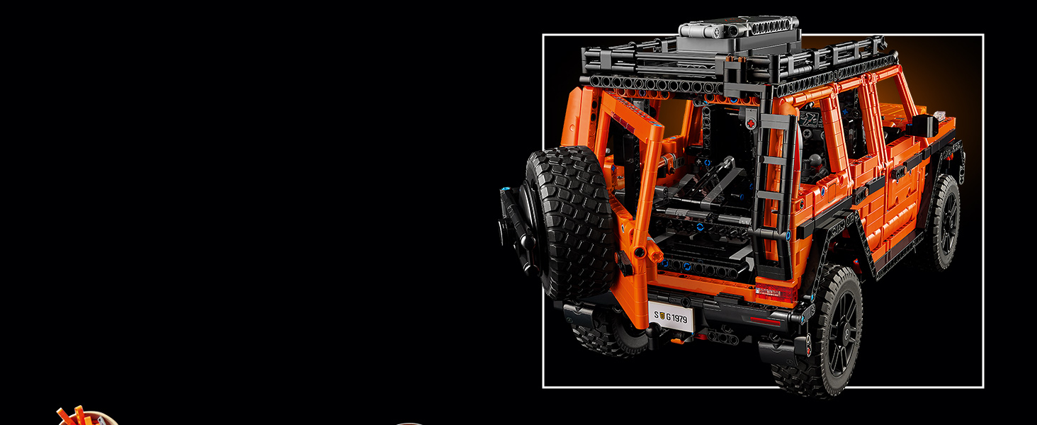 lego technic mercedes 500 promo