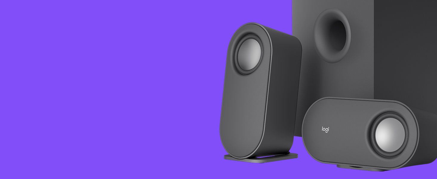 Logitech Z407 Bluetooth Computer Speakers with Subwoofer and Wireless