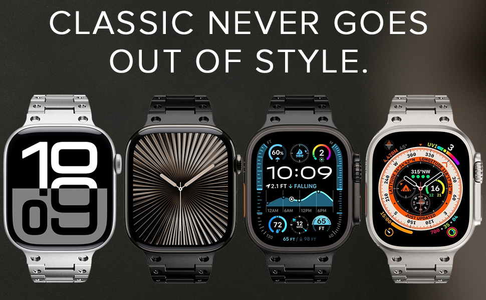 Amazon.com: KADES for Apple Watch Band 38mm 40mm 41mm 42mm