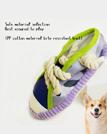 Dog slipper toy
