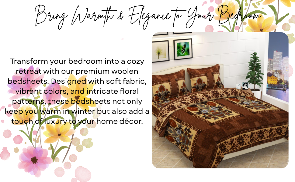 WOOLEN BEDSHEETS
