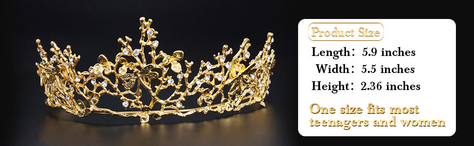 Crystal Rhinestone Headband Tiara