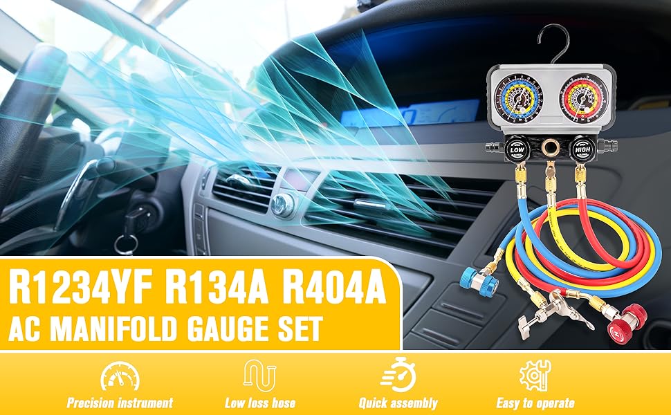 ac gauges r134a