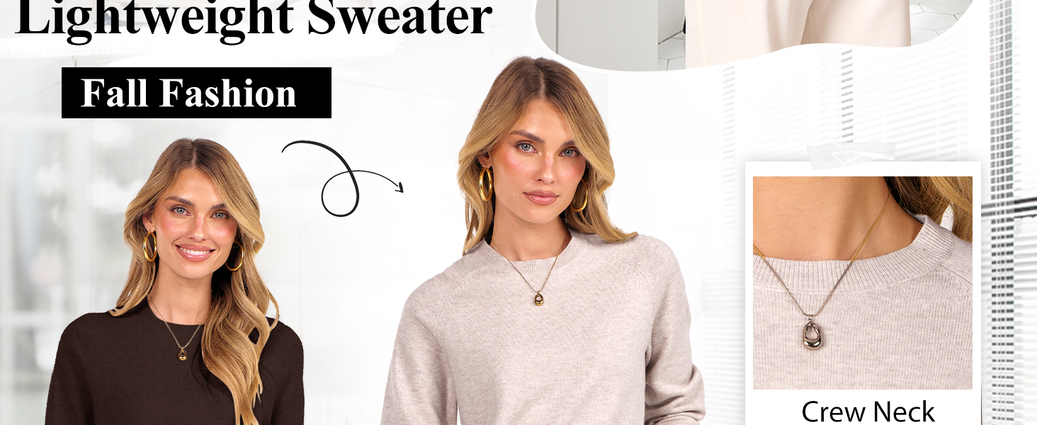 fall fashion cashmere lightweight sweaters fall clothing blouse