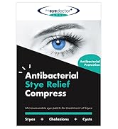 The Eye Doctor Stye Relief Compress Featuring Sterileyes - Microwaveable Single Eye Patch - Treat...