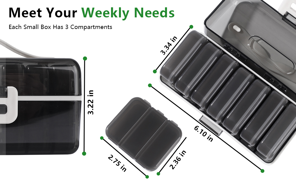 7 day pill organizer