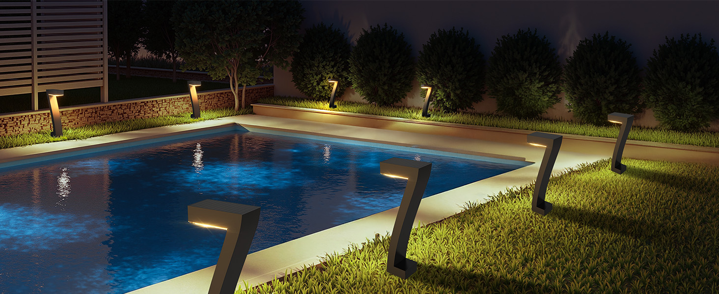 pathway lights solar powered