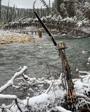 recurve bow and beaver bow string