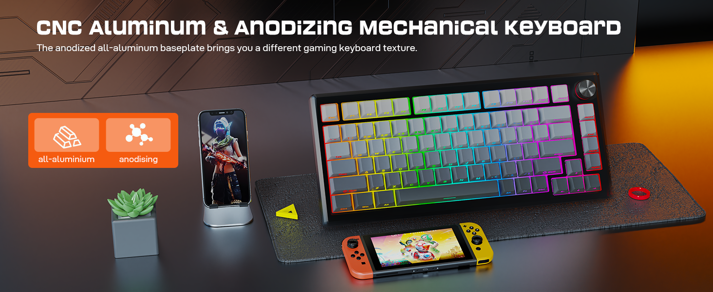 Wireless mechanical keyboard