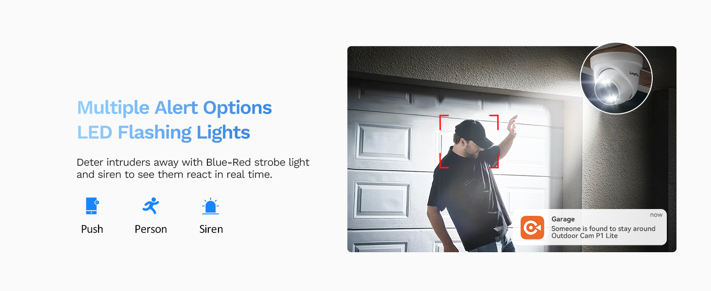 Red-Blue Light&amp;amp;Siren Alarm
