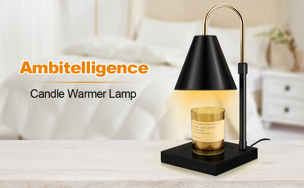 Candle Warmer, Electric Candle Warmer Lamp with Timer and