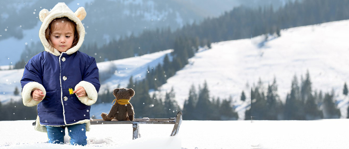 baby girls winter jacket