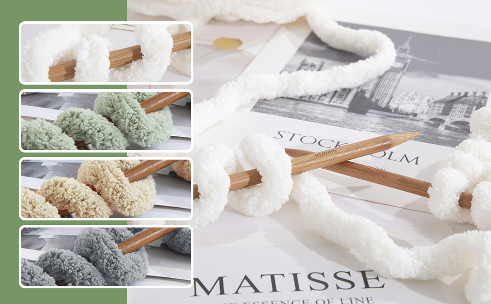 MABOZOO Fluffy Jumbo Chenille Yarn for Crocheting, Soft Plush for Hand Knitting
| MABOZOO Chunky Chenille Yarn, Perf 9b9c58ad 6c24 4295 Bf1b 64a38fd29557. CR0,0,970,600 PT0 SX970 V1