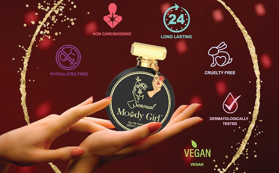 Best in class 24hr long lasting fragrance by Moody Girl