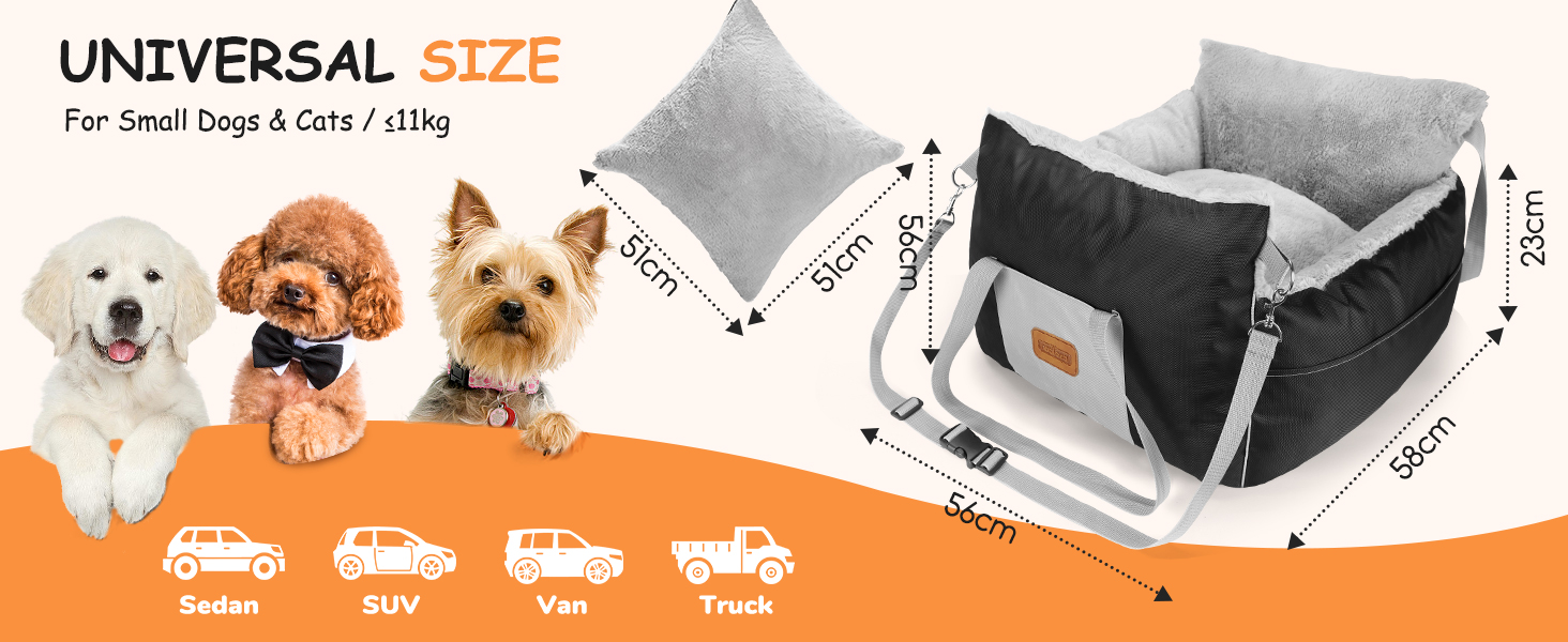 Nobleza Dog Car Seat