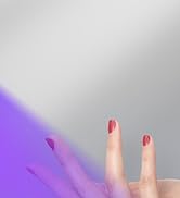 krofaue UV LED Nail Lamp for Gel Nails 36W Portable Nail Dryer with Auto-Sensing & LCD Display Re...