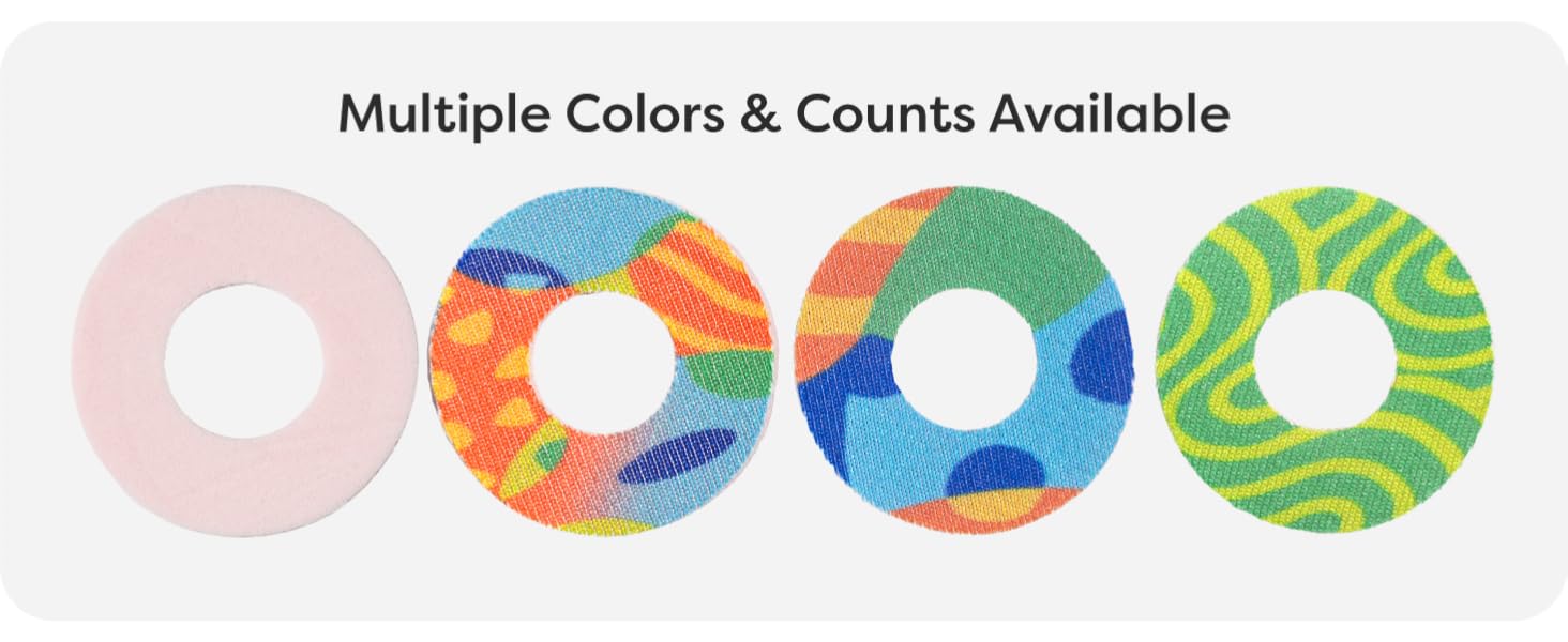 ZenToes callus pads in beige and colorful patterns and prints