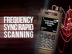 UV-PRO Frequency sync rapid scanning tan