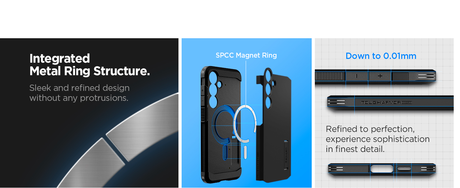 Spigen Tough Armor MagFit Phone Case for Samsung Galaxy S24 FE [MagSafe