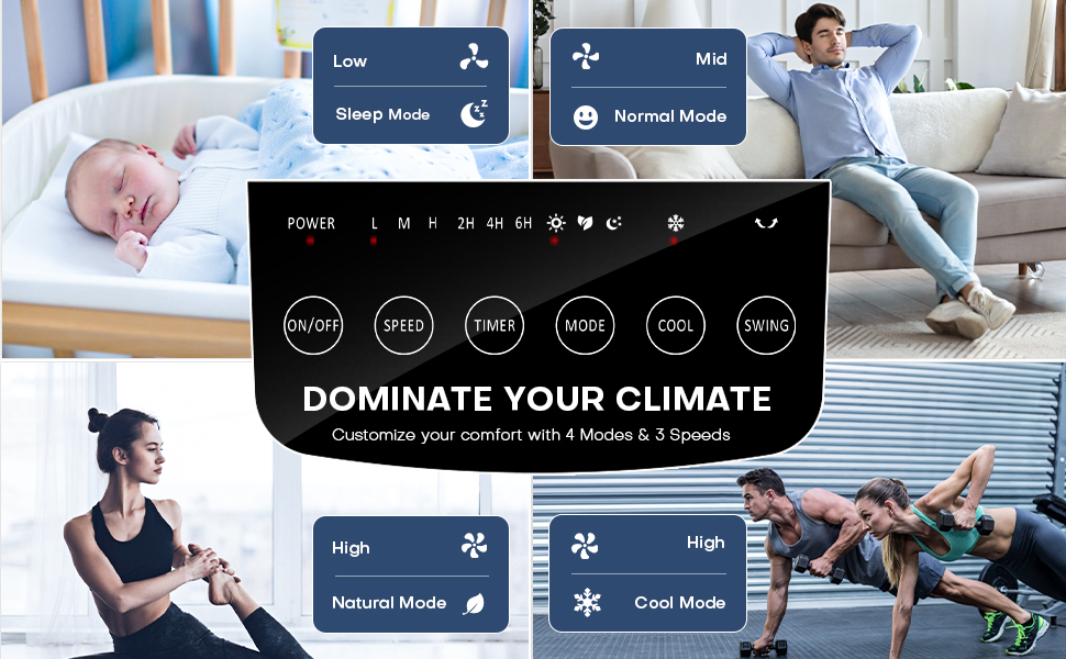 3-IN-1 Portable Air Conditioners