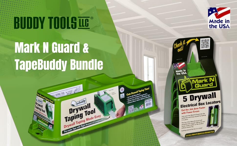 Mark N Guard Drywall Outlet Marker & Protects Wires Inside Electrical