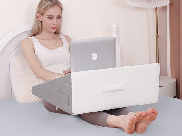 10"wedge pillow