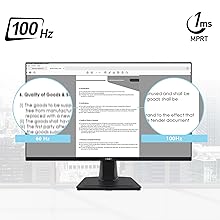 High 100Hz Refresh Rate