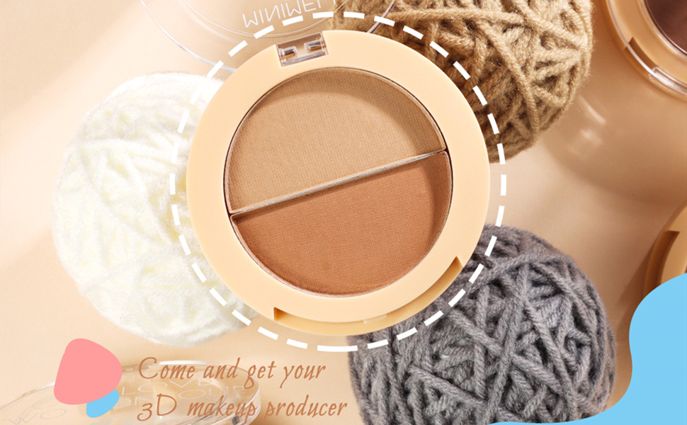 SACE LADY CONTOUR MAKEUP PALETTE - 3D makeup bronzer contouring cosmetic