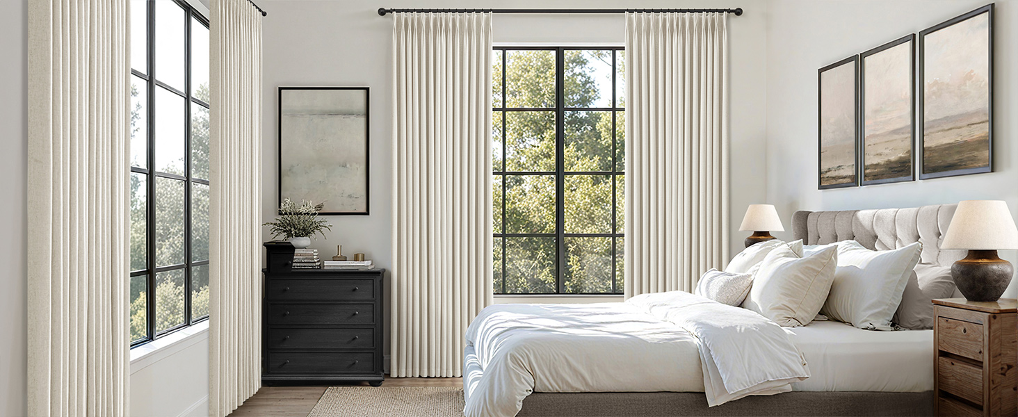 bedroom curtains