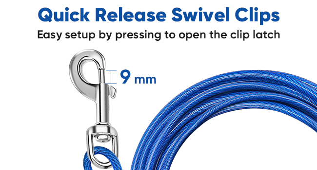 outdoor dog leash for yard with stake dog tie out cable and stake outside dog leash cable