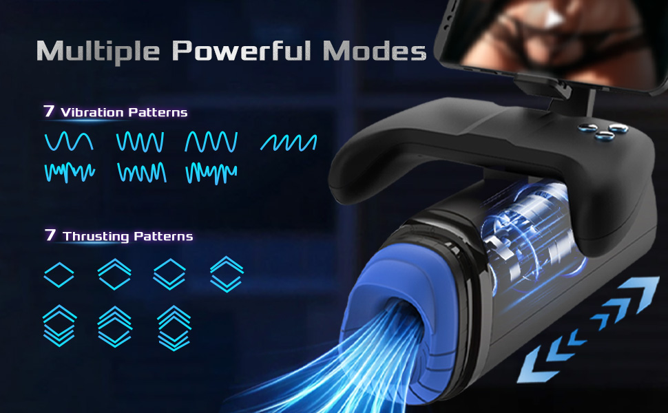 automatic male masturbator with7 vibration modes