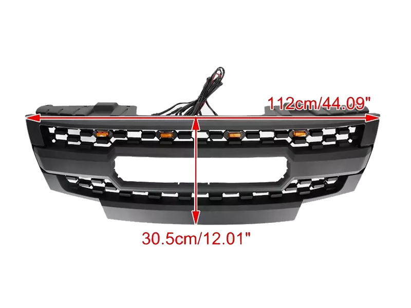 Amazon.com: ACUNTCTO Front Grille Compatible with 2009-2016