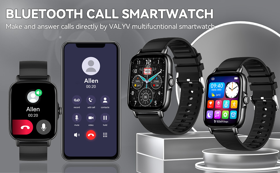 Bluetooth Call Smartwatchion