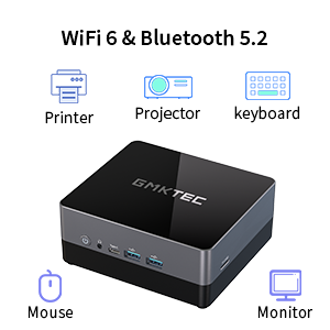 Amazon.co.jp: ミニpc GMKtec Windows11 Pro 16GB RAM+512GB ROM