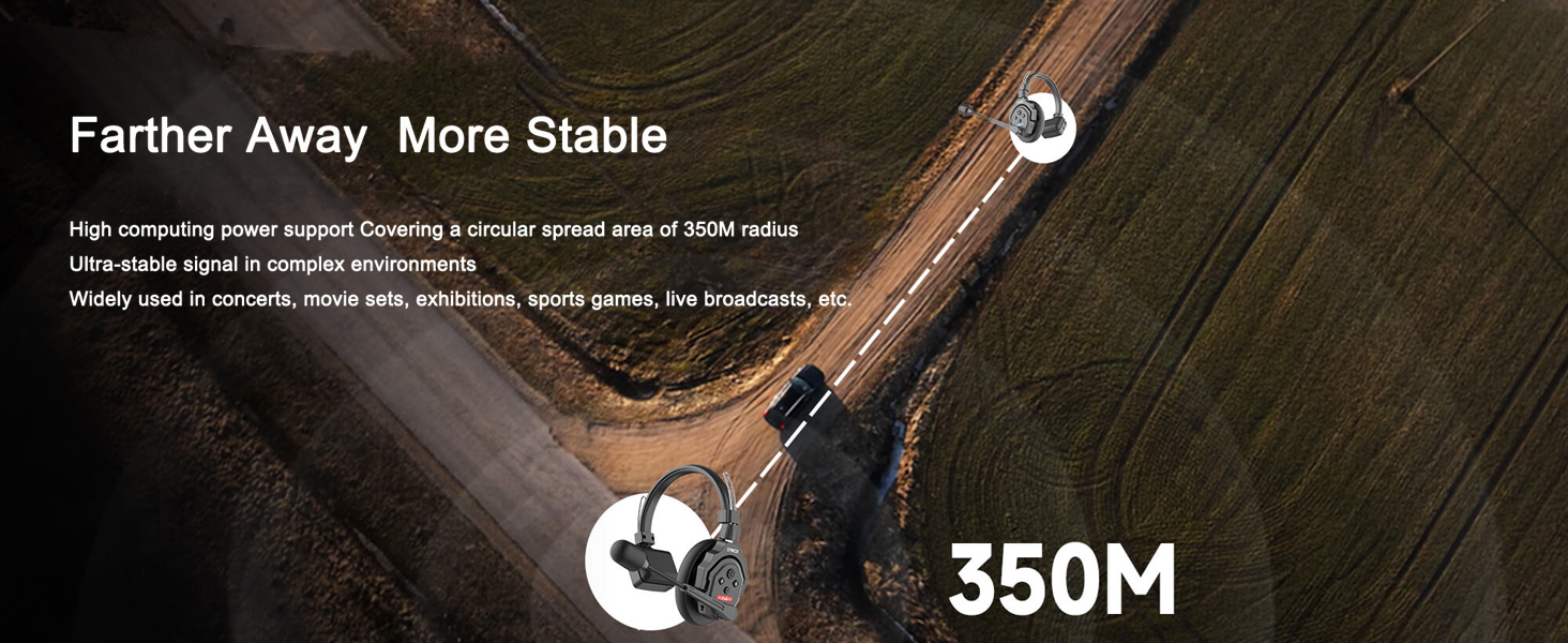 Expanded to 350M Distance