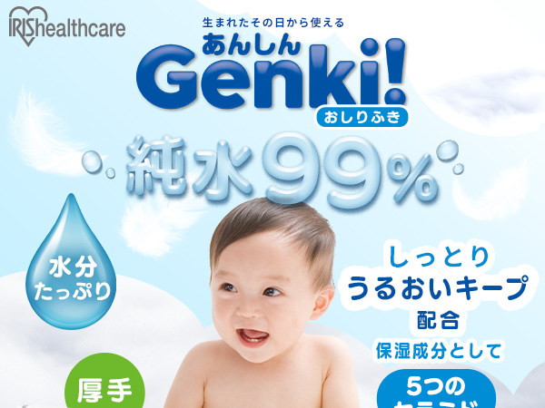 おしりふき 特別配送料有】水99％厚手おしりふき 60枚×16個