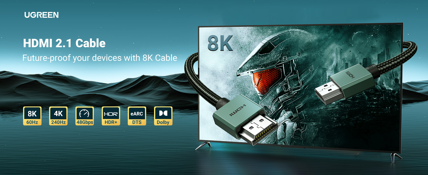 2.1 HDMI cable 8k