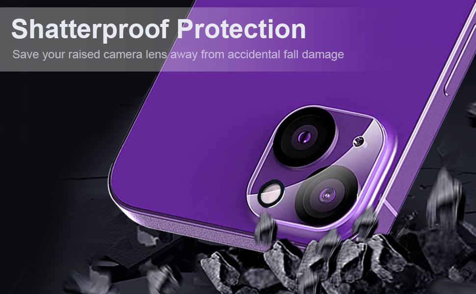 [3 Pack Compatible for iPhone 14 Plus & ... 21 iphone 1 4 pro max camera lens protector