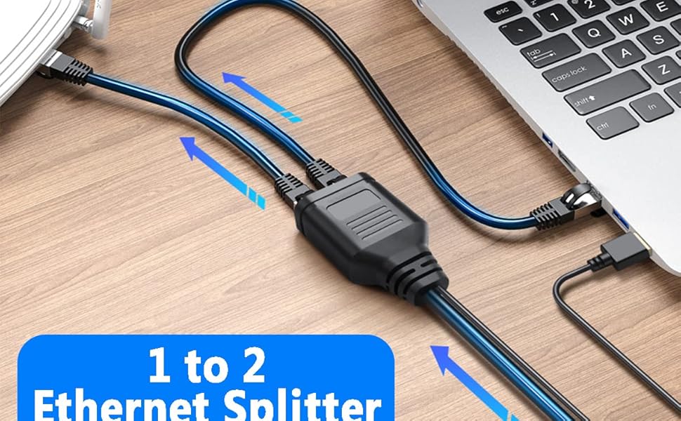 Splitter 1 to 2 High Speed Adapter, Network