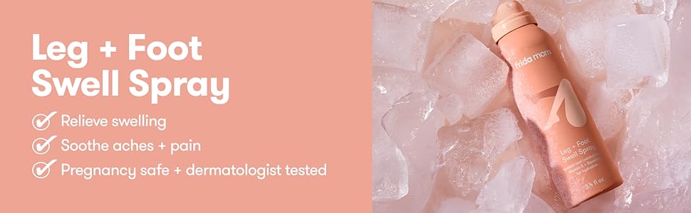 leg + foot swell spray relieves swelling 