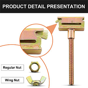 Robbor E-Track Spare Tire Holder Mount