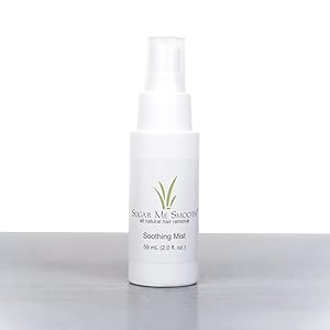 Instant Relief for Skin After Sugaring soothing mist all natural sugar me smooth